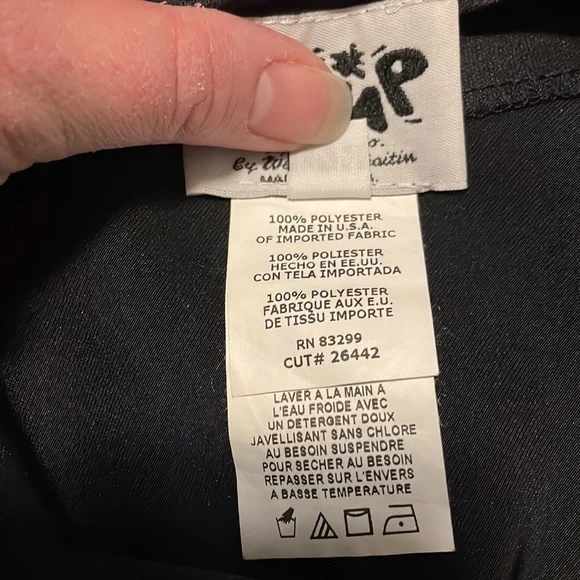 Jump Apparel Black Column Dress | juniors size 13/14 - Picture 10 of 11